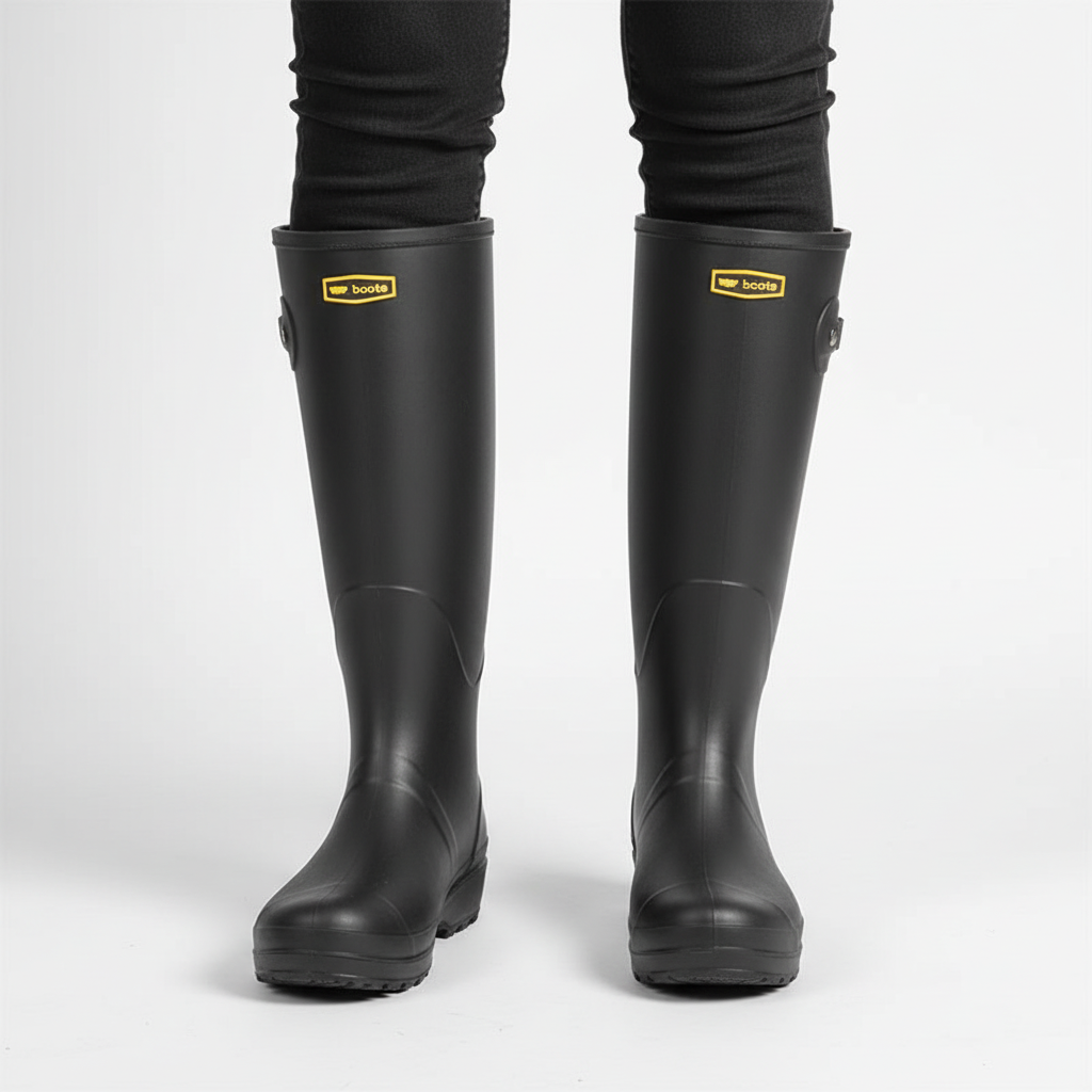 All-Weather Waterproof Women's Rain Boot - Lightweight & Non-Slip