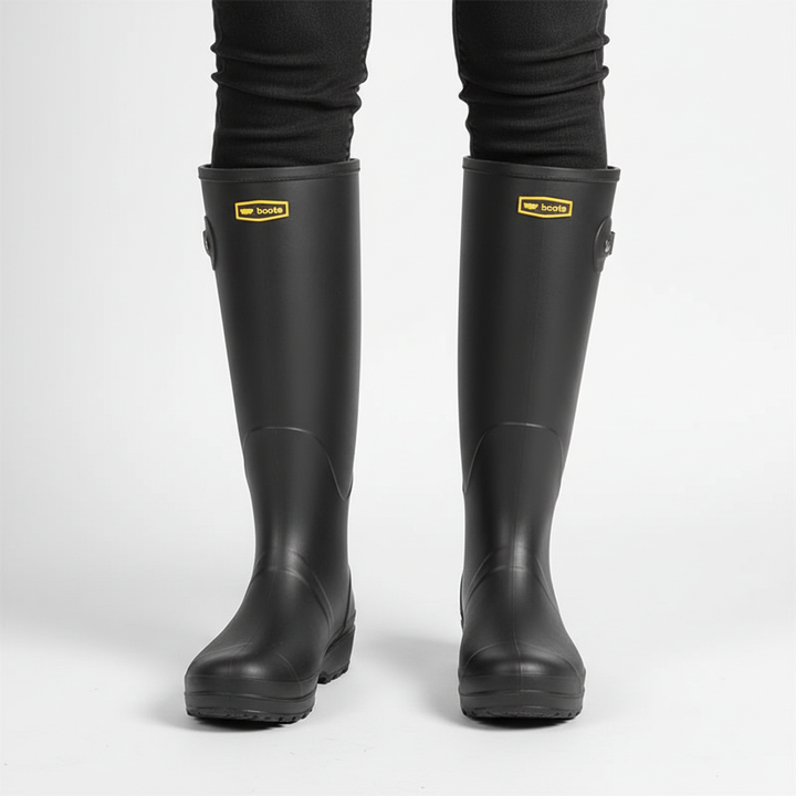 All-Weather Waterproof Women's Rain Boot - Lightweight & Non-Slip