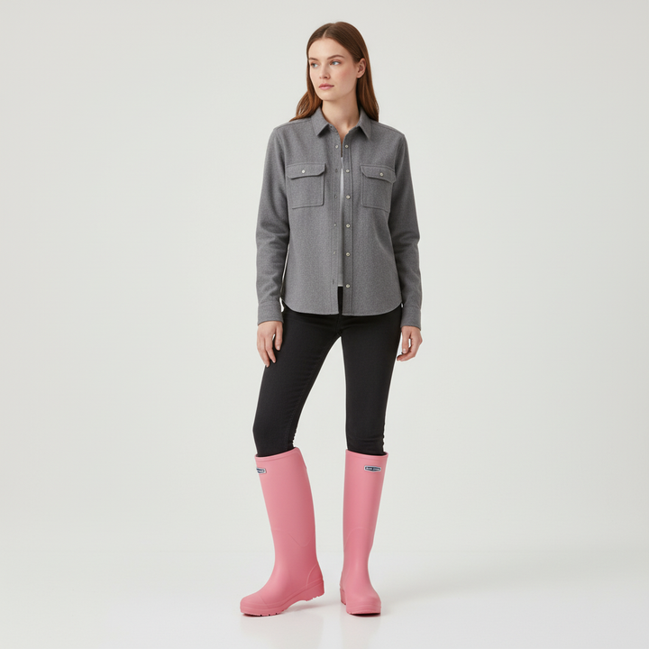 All-Weather Waterproof Women's Rain Boot - Lightweight & Non-Slip