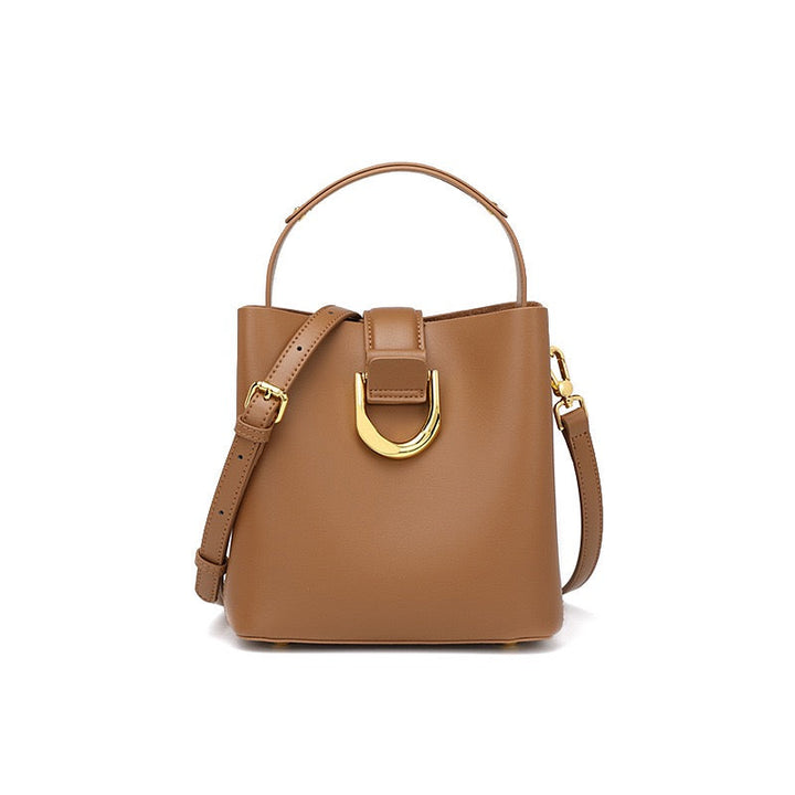 Cali – Bucket Bag With Gold D Ring And Crossbody Strap