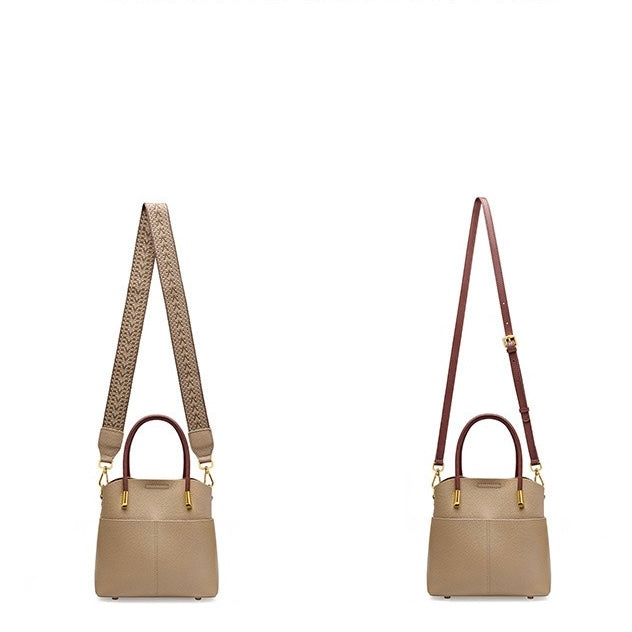 Sloane – Structured Top Handle Bag With Two Interchangeable Straps