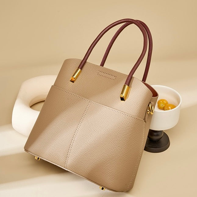 Sloane – Structured Top Handle Bag With Two Interchangeable Straps