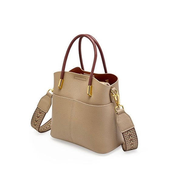 Sloane – Structured Top Handle Bag With Two Interchangeable Straps