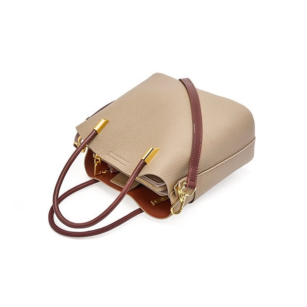 Sloane – Structured Top Handle Bag With Two Interchangeable Straps