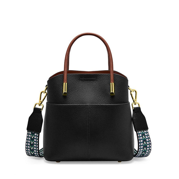 Sloane – Structured Top Handle Bag With Two Interchangeable Straps