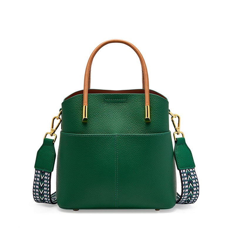 Sloane – Structured Top Handle Bag With Two Interchangeable Straps