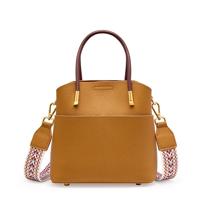 Sloane – Structured Top Handle Bag With Two Interchangeable Straps