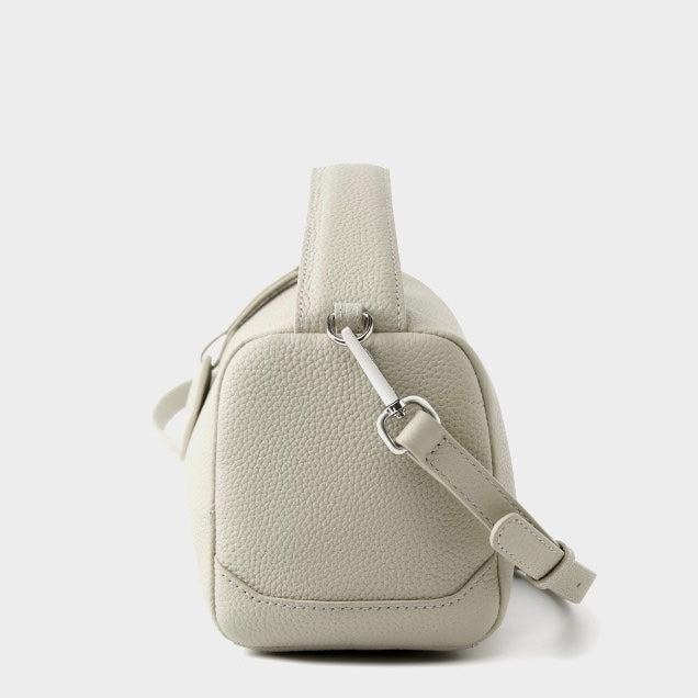 Reeve – Pebbled Shoulder Bag With Crossbody Strap