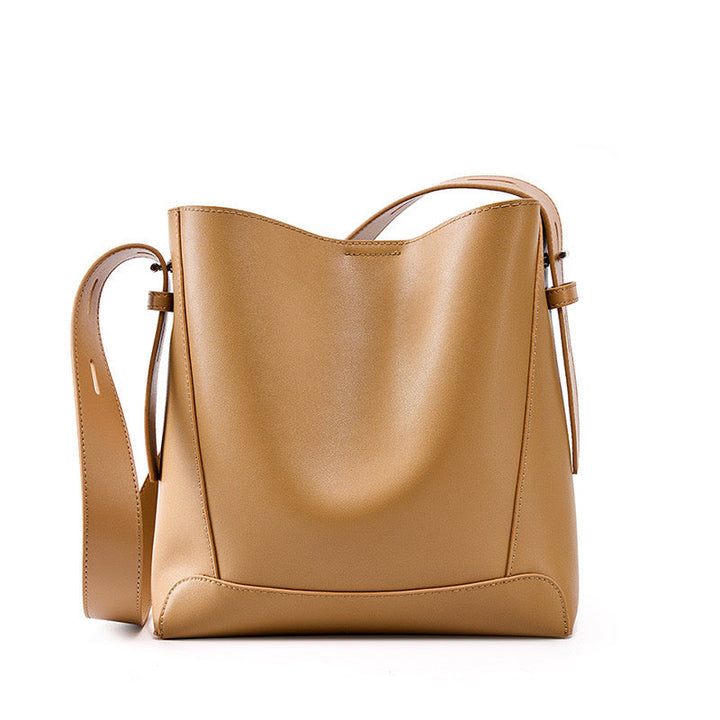 Wren – Women's Bucket Bag, Crossbody Shoulder Purse with Inner Zip Pocket