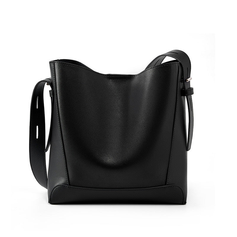 Wren – Women's Bucket Bag, Crossbody Shoulder Purse with Inner Zip Pocket