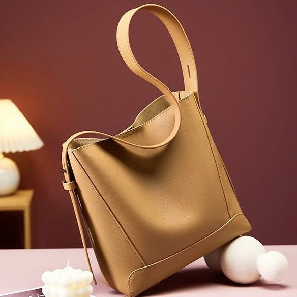 Wren – Women's Bucket Bag, Crossbody Shoulder Purse with Inner Zip Pocket
