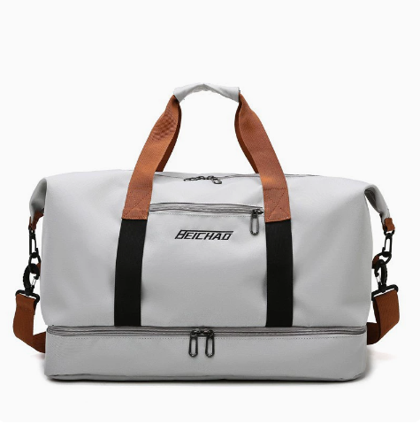 Weekender Gym & Travel Duffel with Shoe Compartment – Spacious Carry-On Bag