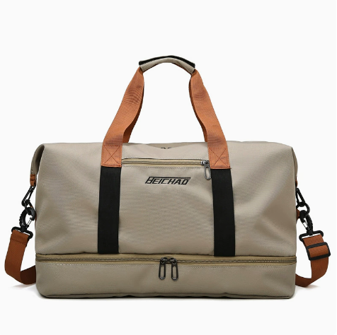Weekender Gym & Travel Duffel with Shoe Compartment – Spacious Carry-On Bag
