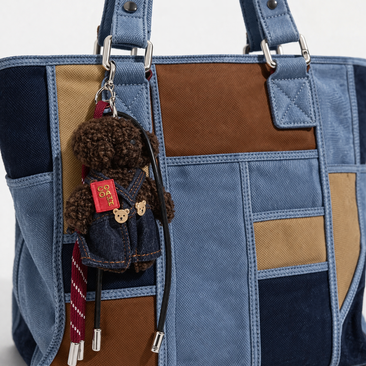 Indigo – Large Denim Patchwork Tote Bag for Women