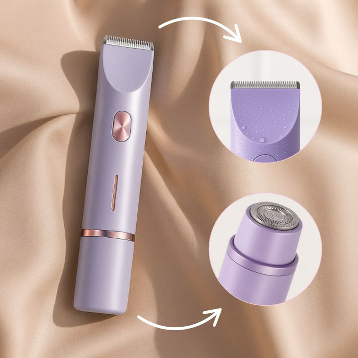 Intimate Shaver | Wireless Electric Shaver | Gentle Wet and Dry Shaving | IntimLisse