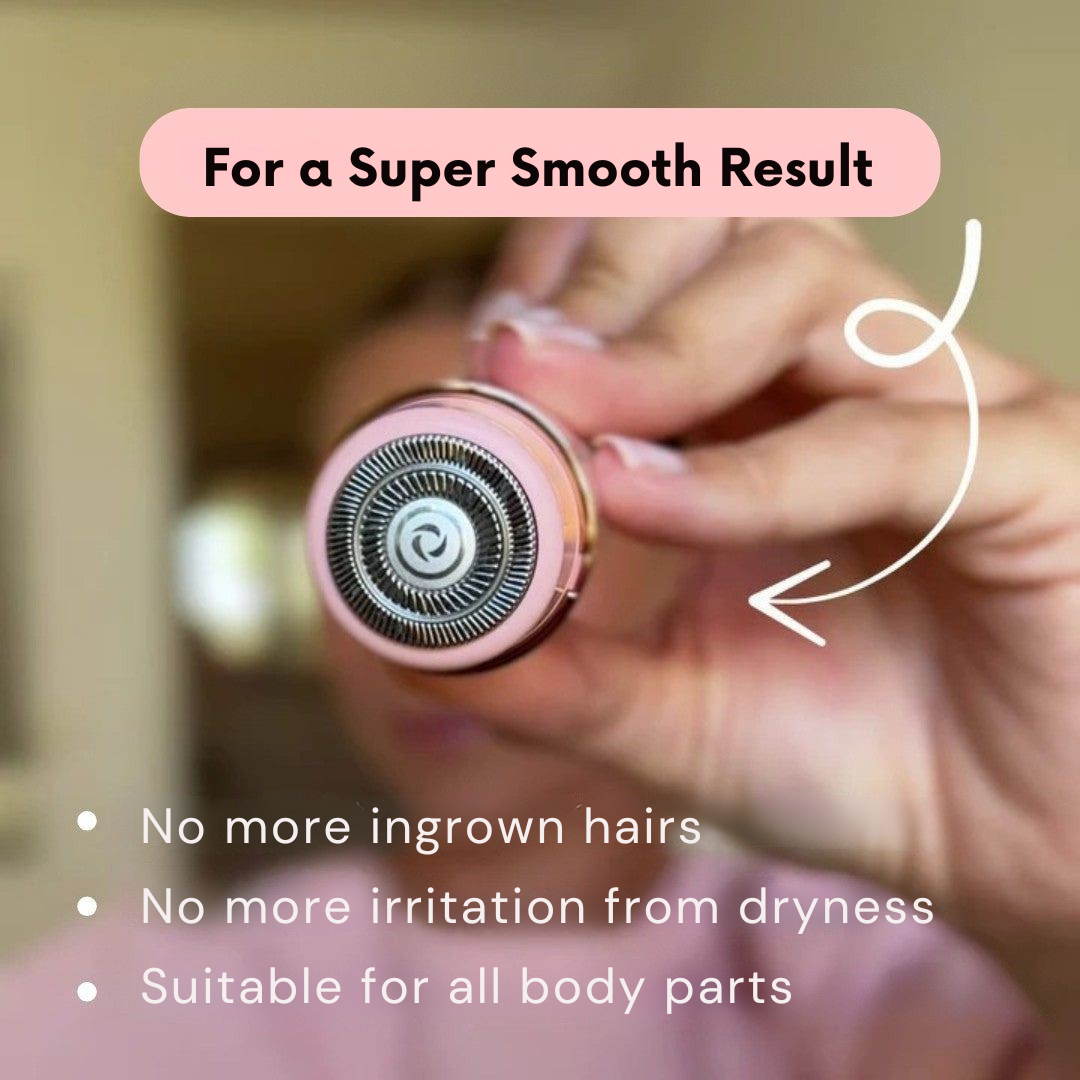 Intimate Shaver | Wireless Electric Shaver | Gentle Wet and Dry Shaving | IntimLisse