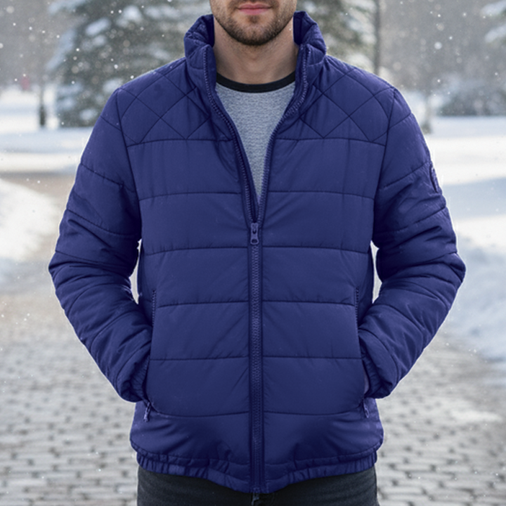 Milo | Mens Water-Resistant Down Jacket — Winter Puffer in 4 Colors S–3XL | Westmere