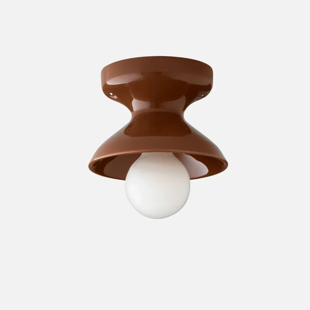Jenna Modern Colorful Ceramic Ceiling Lamp