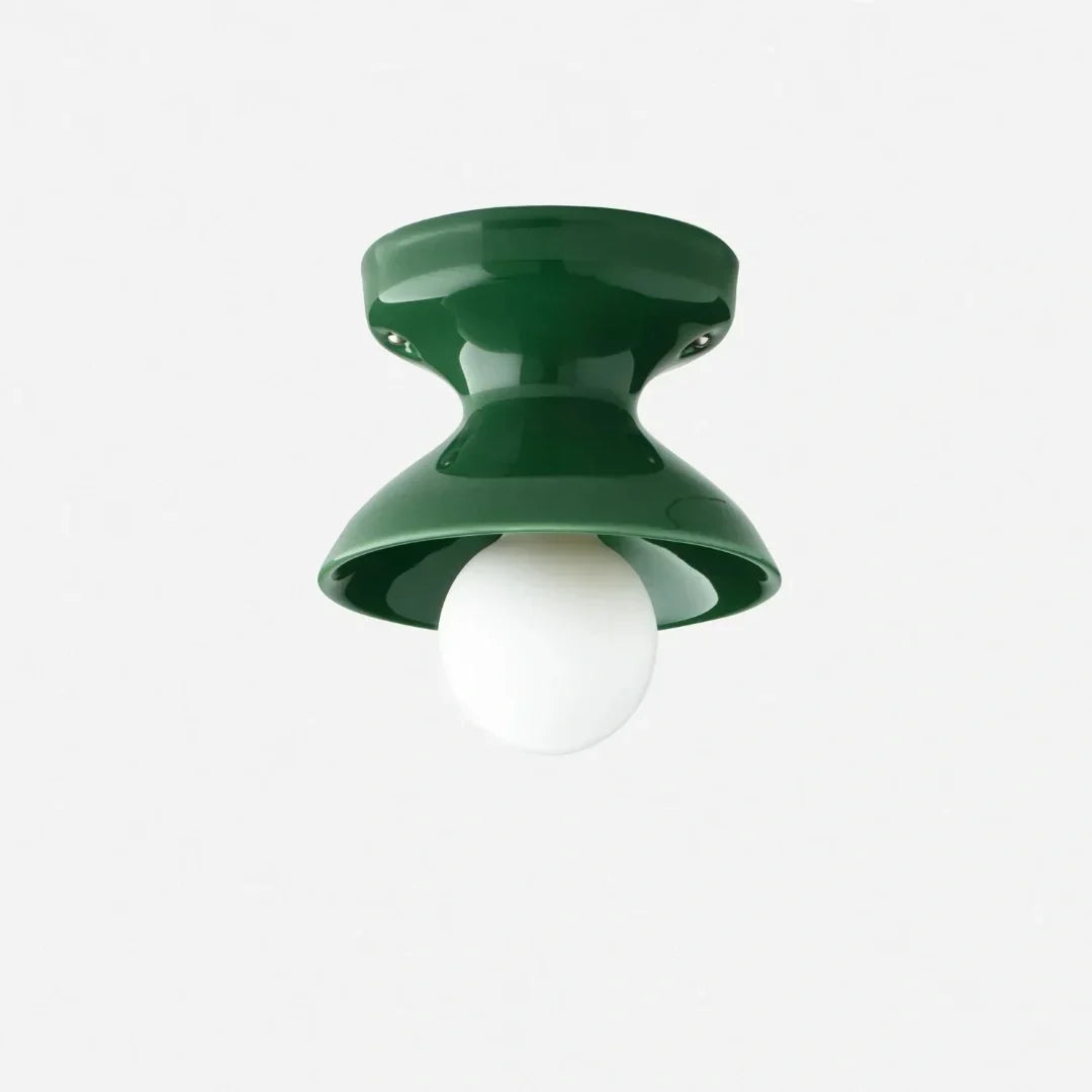 Jenna Modern Colorful Ceramic Ceiling Lamp