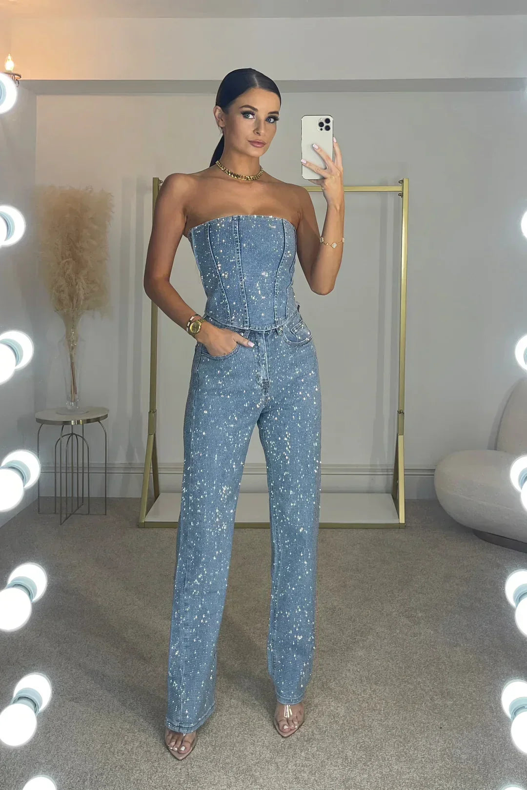 Viral Diamond Jeans