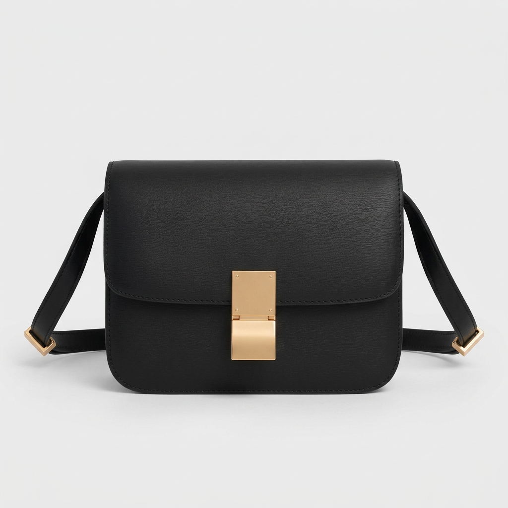 Kara – Small Leather Crossbody Bag, Structured Shoulder Purse