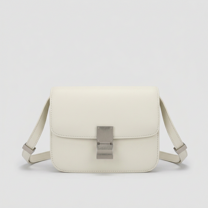 Kara – Small Leather Crossbody Bag, Structured Shoulder Purse