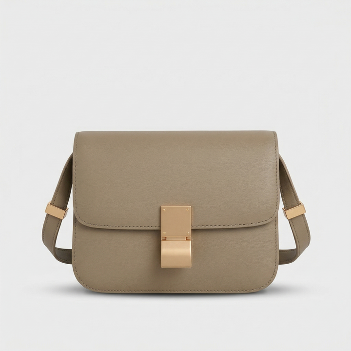 Kara – Small Leather Crossbody Bag, Structured Shoulder Purse