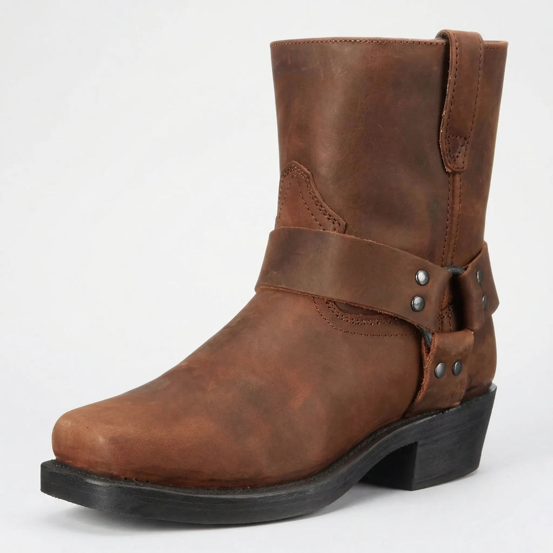 Heritage Western Studded Slip-On Boot for Men