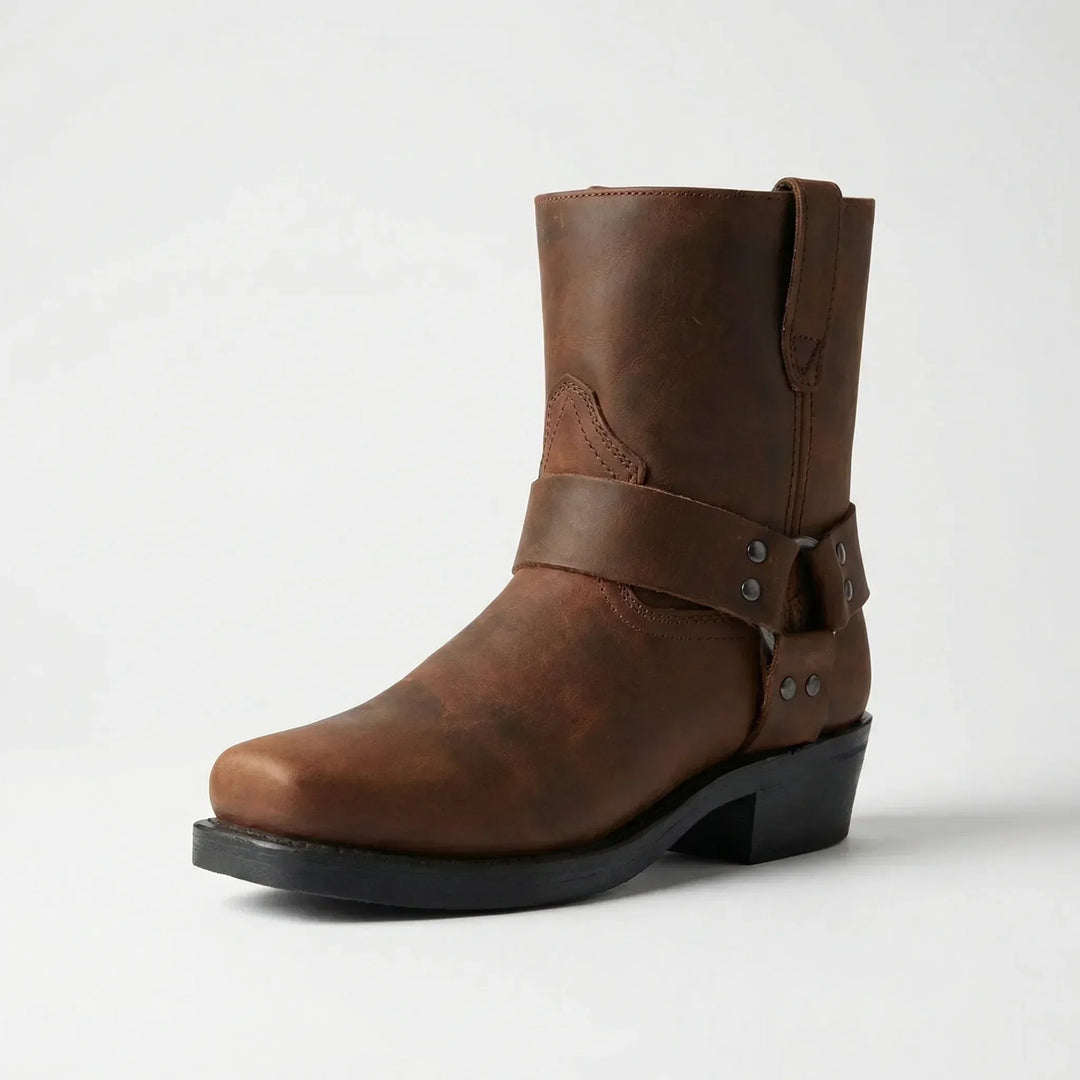 Heritage Western Studded Slip-On Boot for Men