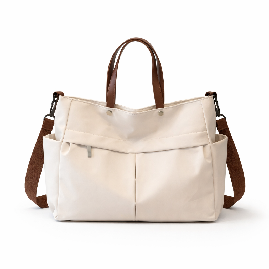 Kova – Large Nylon Tote Bag, Women's Work Shoulder Bag
