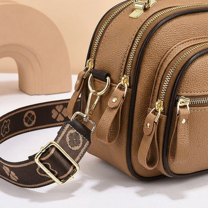 Kova – Small Crossbody Bag, Multi-Pocket Shoulder Bag