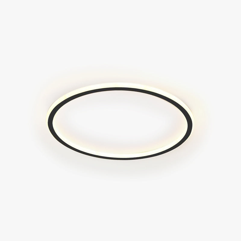 Quasso Flush Mount Ceiling Lamp Modern LED Round