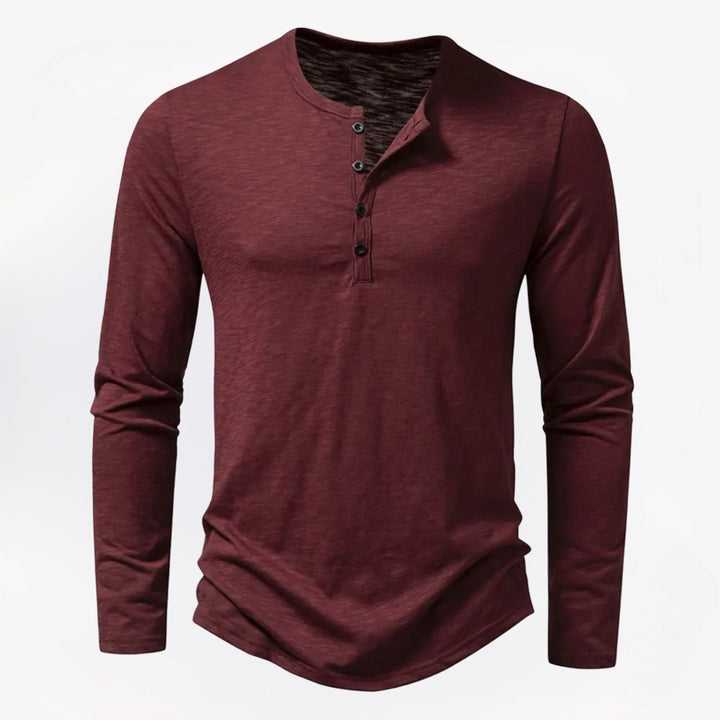 Lorenzo – Long Men's Shirt with Buttons
