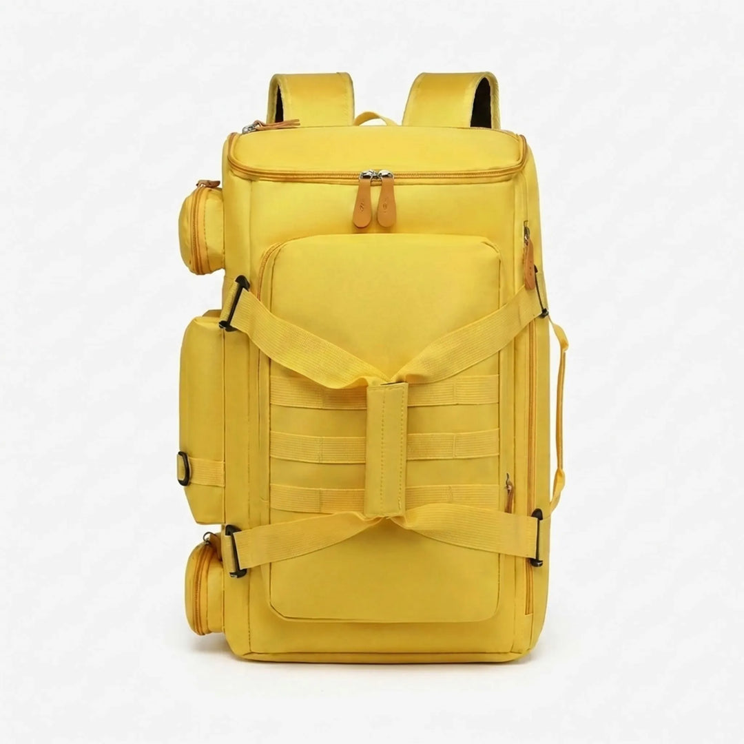 Expandable Multi-Compartment Travel Backpack - 36-55L Capacity