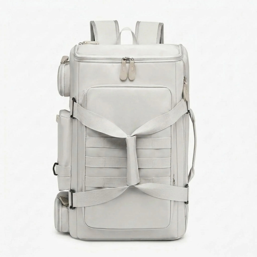 Expandable Multi-Compartment Travel Backpack - 36-55L Capacity