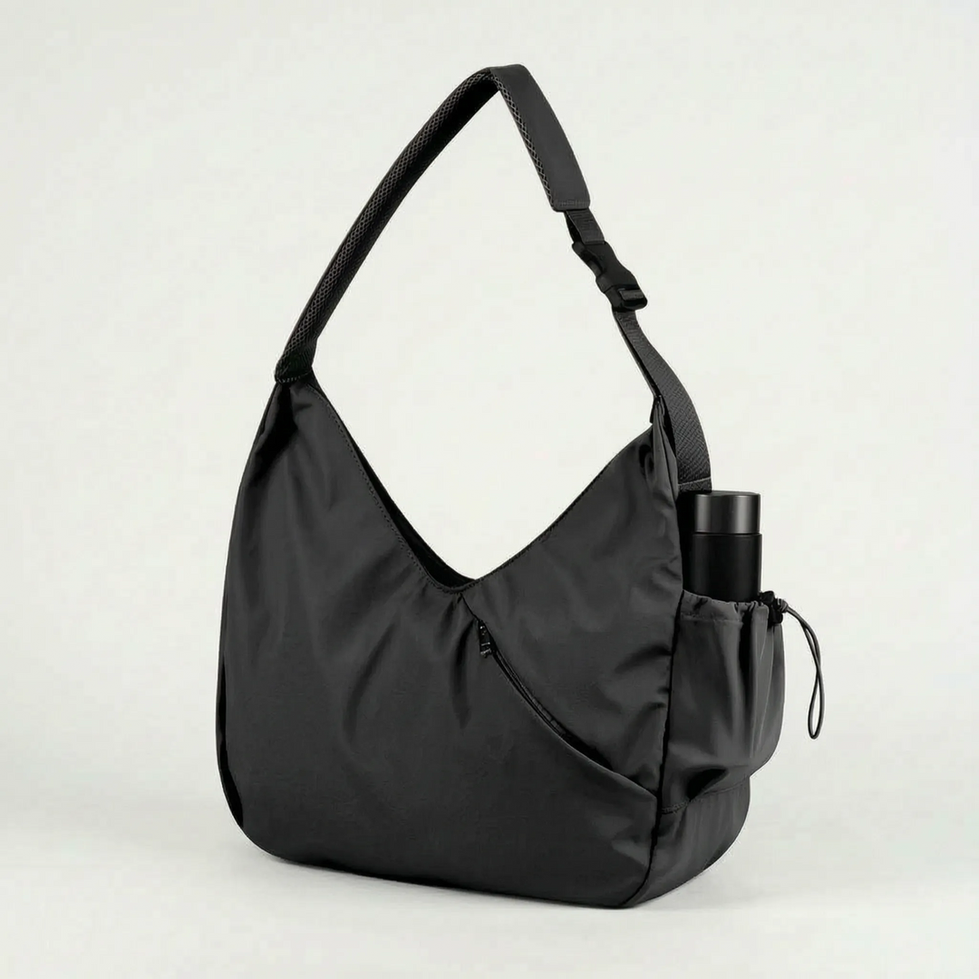 Dual-Compartment Yoga Mat Tote Bag with Wet Storage