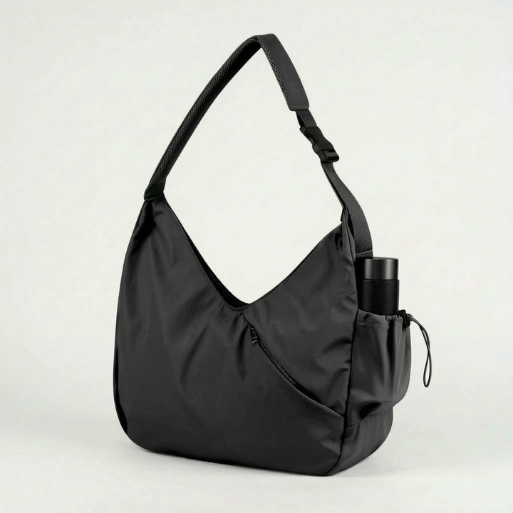 Dual-Compartment Yoga Mat Tote Bag with Wet Storage