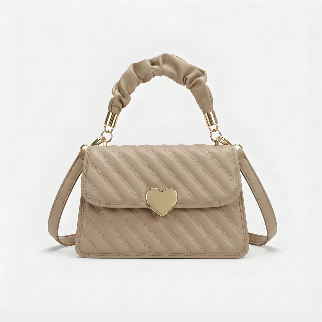 Lena – Mini Quilted Crossbody Bag, Small Shoulder Bag