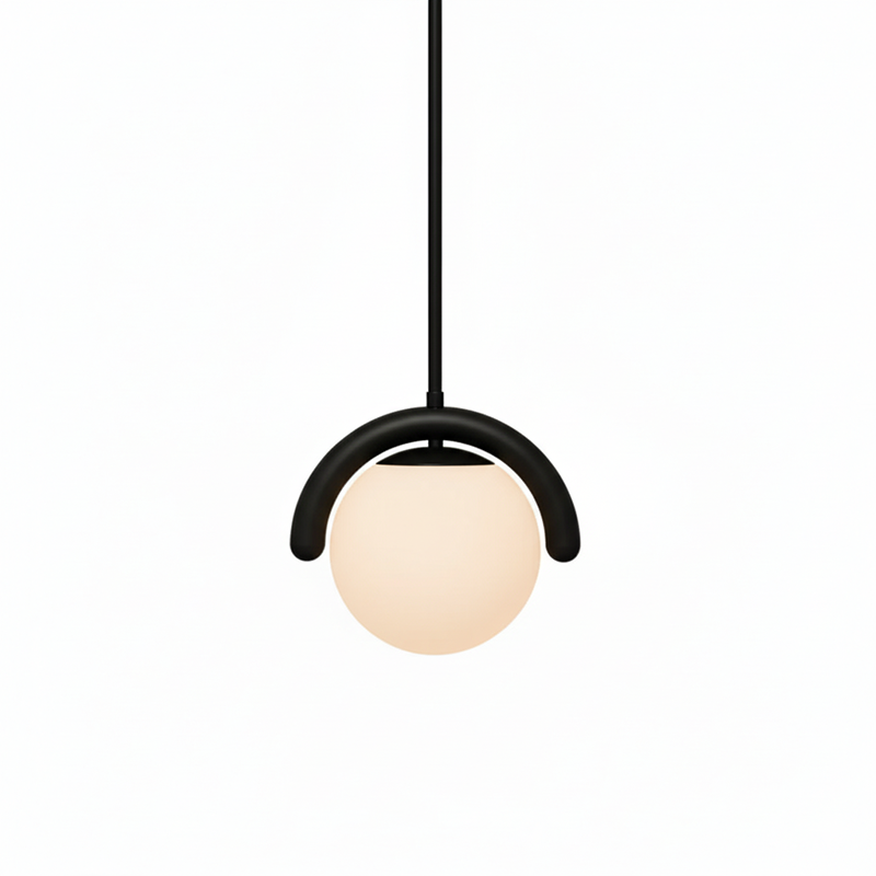 Uveta Linear Chandelier Red & Silver