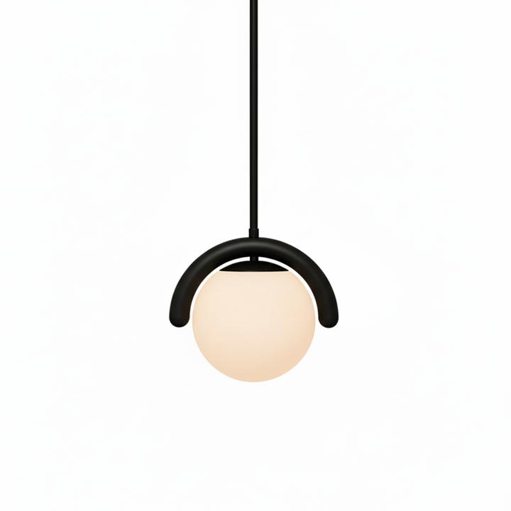 Uveta Linear Chandelier Red & Silver
