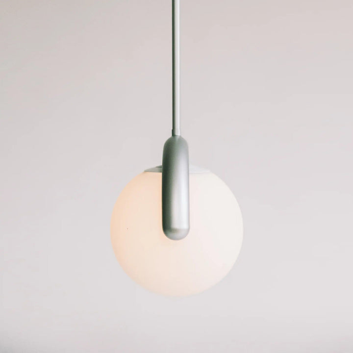 Uveta Linear Chandelier Red & Silver