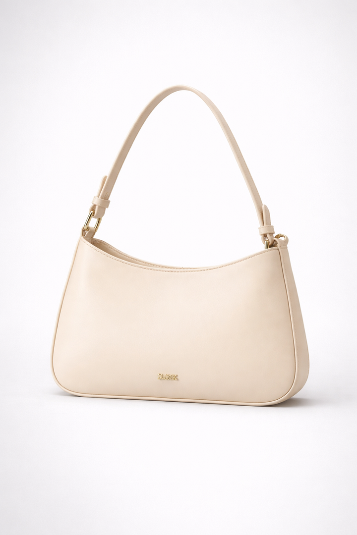 Cleo – Small Vegan Leather Shoulder Bag, Classic Hobo Bag