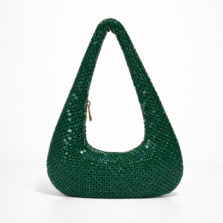 Luna – Sequin Shoulder Bag, Small Evening Clutch