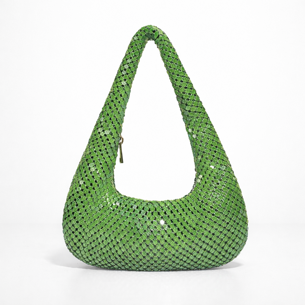 Luna – Sequin Shoulder Bag, Small Evening Clutch