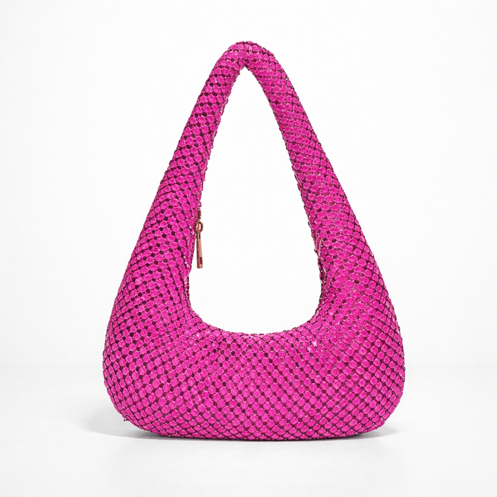 Luna – Sequin Shoulder Bag, Small Evening Clutch