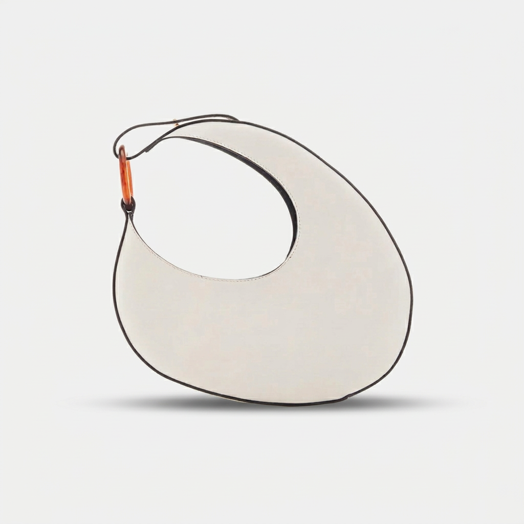 Luna – Vegan Leather Crescent Shoulder Bag for Women