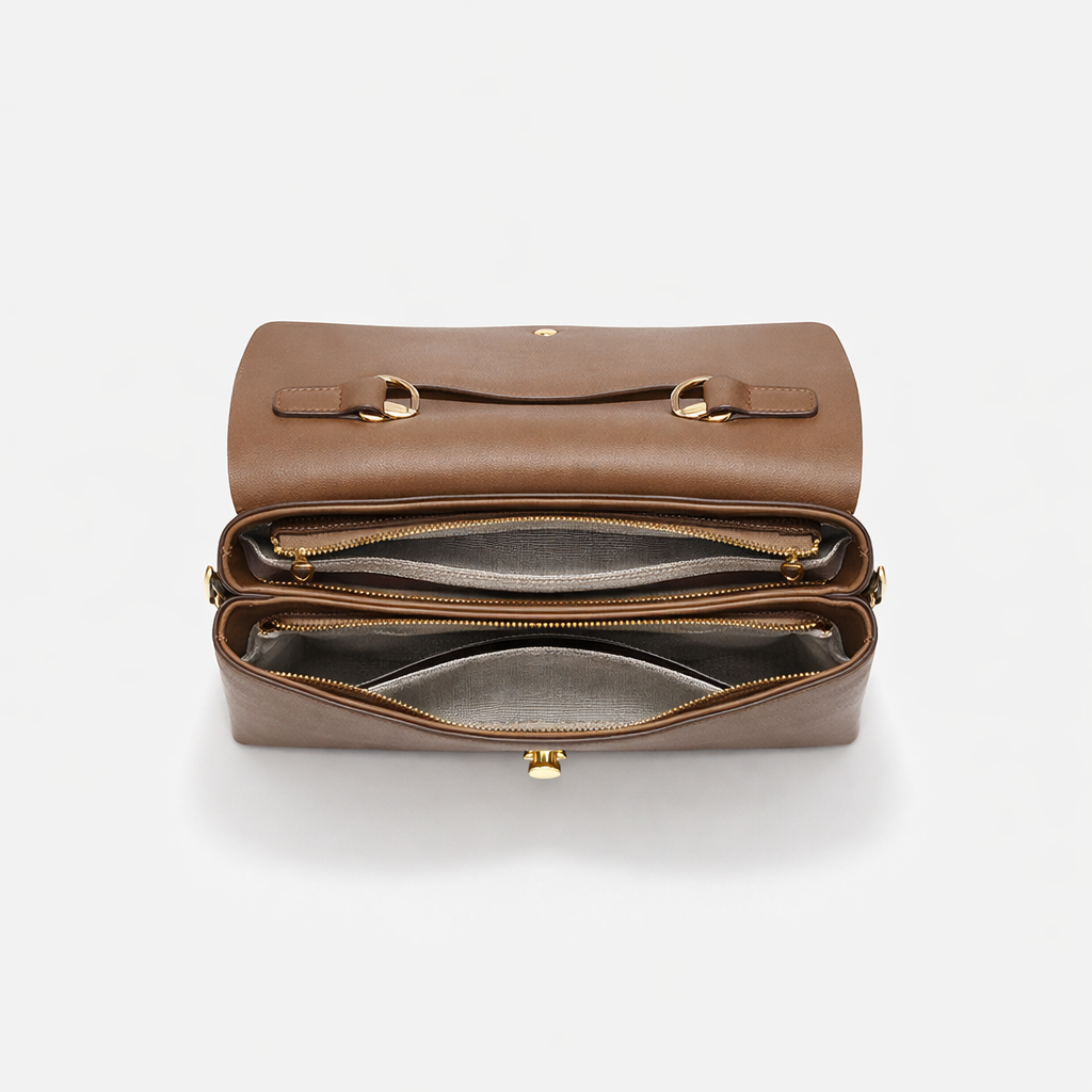 Maeve – Structured Top Handle Satchel Bag, Shoulder Bag