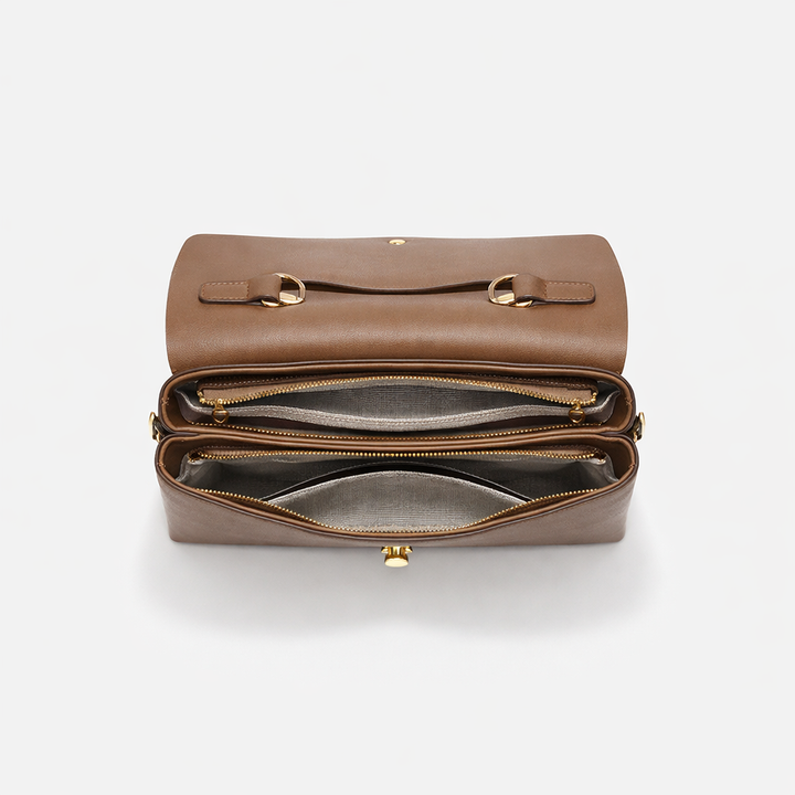 Maeve – Structured Top Handle Satchel Bag, Shoulder Bag