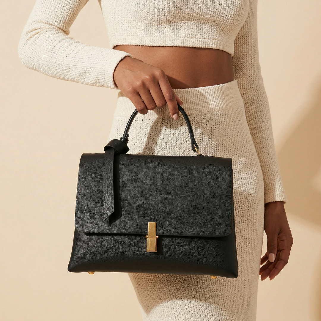 Maeve – Structured Top Handle Satchel Bag, Shoulder Bag
