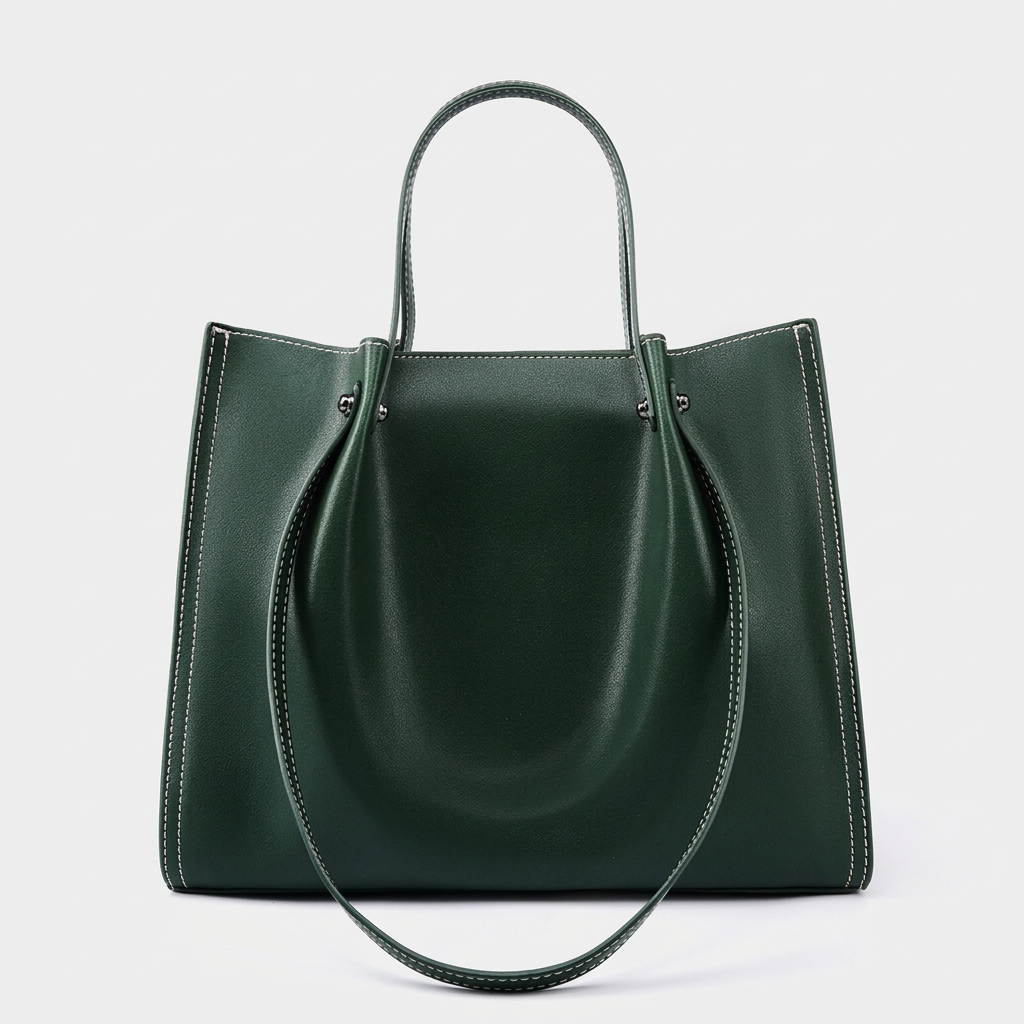 Maren – Leather Shoulder Tote, Work Handbag